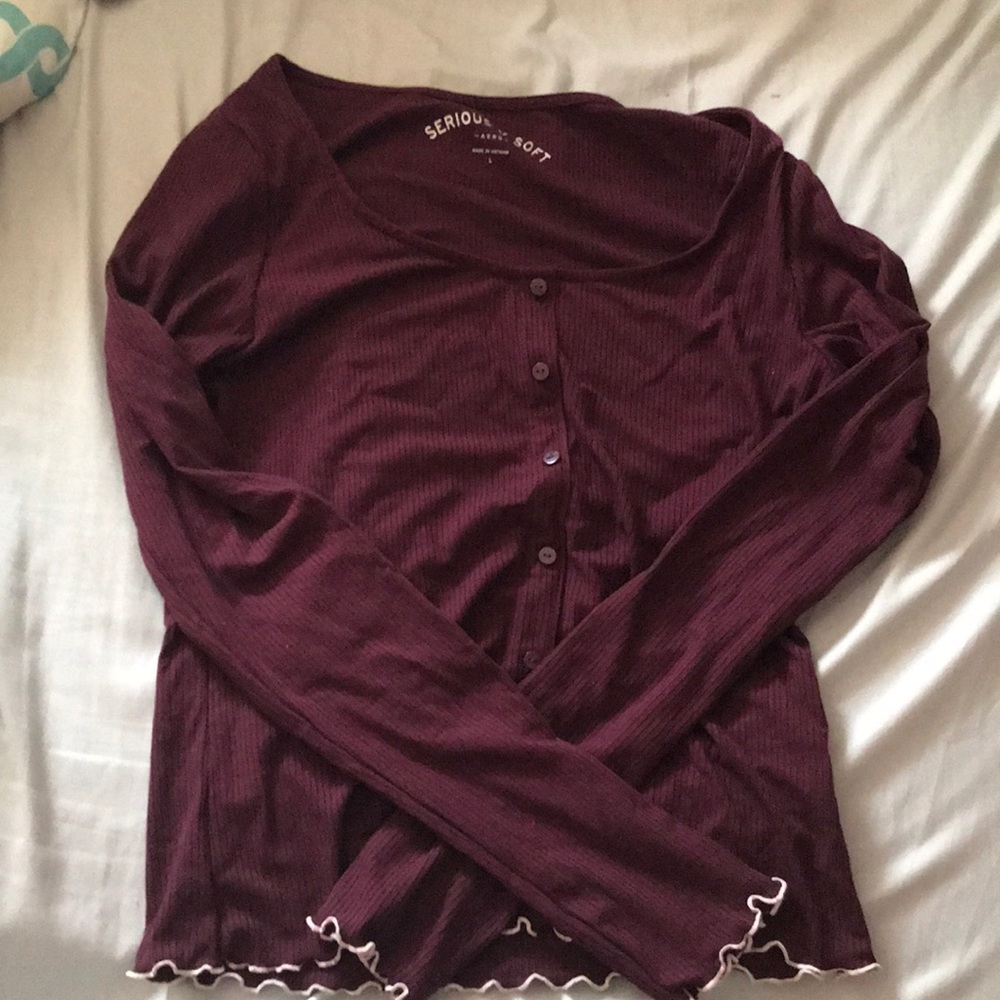 Burgundy Seriously Soft Shirt